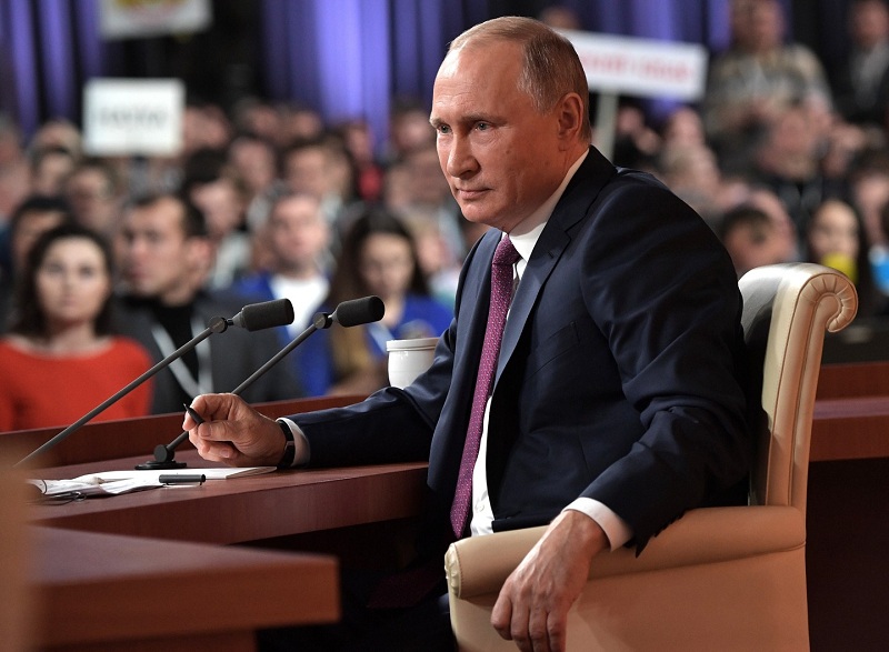 Большая пресс-конференция Владимира Путина 14 декабря 2017